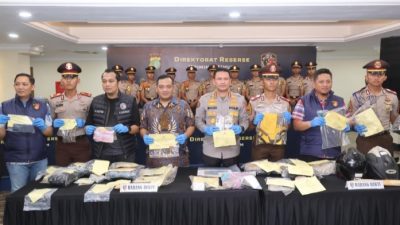Ditreskrimum Polda Metro Jaya Ungkap 171 Kasus Kejahatan Jalanan 3C, 103 Tersangka Diamankan