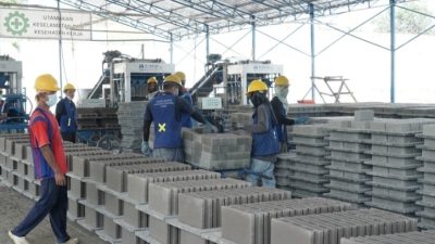 Lapas Tangerang Sulap Limbah Batu Bara Jadi Beton, Warga Binaan Dilibatkan