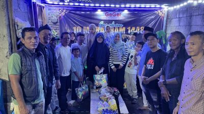Santunan Anak Yatim Jadi Ajang Reuni dan Silaturahmi Komunitas Geger Era 90-an