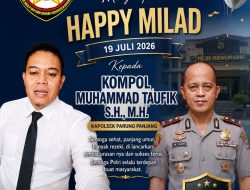 Ketua AKPERSI DPC Kabupaten Bogor Ucapkan Happy Milad kepada Kapolsek Parung Panjang
