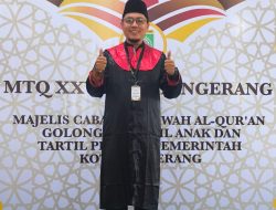Ketua MUI kecamatan Ciledug Ucapkan Selamat kepada Finalis MTQ XXV, Harapkan Lahir Qari dan Qariah Berprestasi