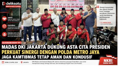 MADAS Jakarta Dukung Asta Cita Presiden dan Perkuat Sinergi dengan Polda Metro Jaya Jaga Kamtibmas