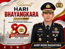 ‎AKBP Noor Magantara Ucapkan Selamat HUT Bhayangkara ke-80, Dorong Polri Semakin Profesional dan Humani