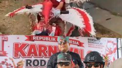 Warga Ciater Barat Rayakan HUT RI dengan Carnaval Roda Berhias