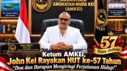 Ketum AMKEI, John Kei Rayakan HUT ke-57 Tahun,Doa dan Harapan Mengiringi Perjalanan Hidup