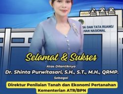 Akhiri Masa Bakti Kakan di Jakbar, Dr. Shinta Purwitasari Dilantik di Posisi Strategis Kementerian ATR/BPN,Habib Muchdar Assegaf Beri Apresiasi