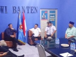 Temui PWI Banten, Kakanwil BPN Harison: Jangan Ada Lagi Miskomunikasi dengan Wartawan